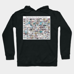 Maradona's face in the eyes of world press Hoodie